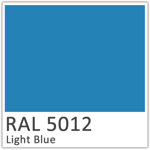 RAL 5012 Light Blue non-slip Flowcoat
